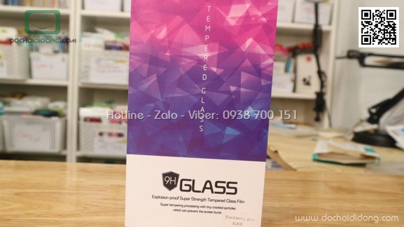 Miếng dán cường lực full màn hình Blackberry Priv SIKAI