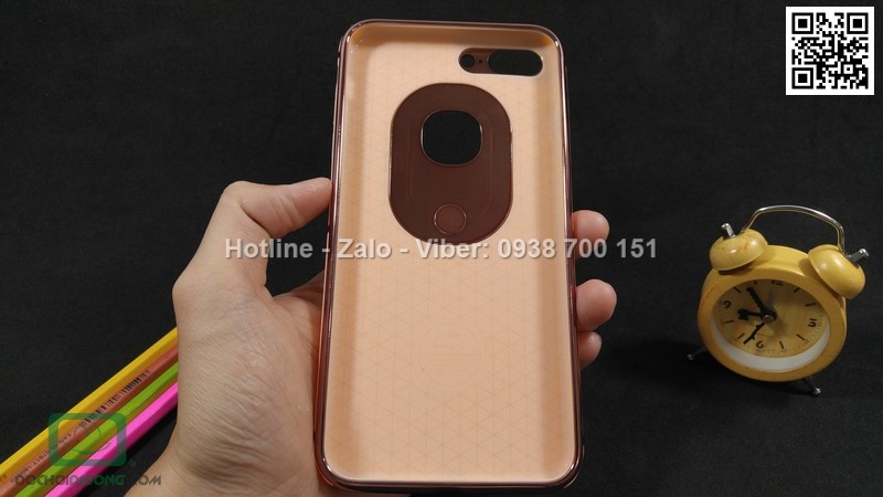 Ốp lưng iPhone 7 Plus iPaky chống sốc có nhẫn đeo