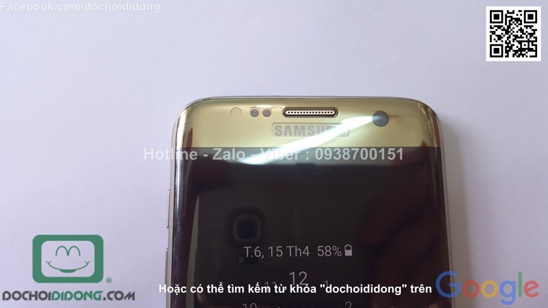 Miếng dán cường lực Samsung Galaxy S7 Edge KYK chính hãng