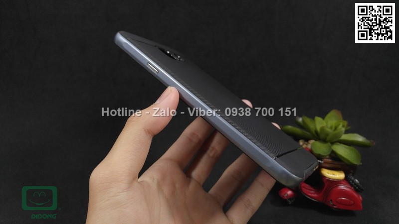 Ốp lưng Samsung Galaxy A7 2016 Likgus chống sốc vân carbon