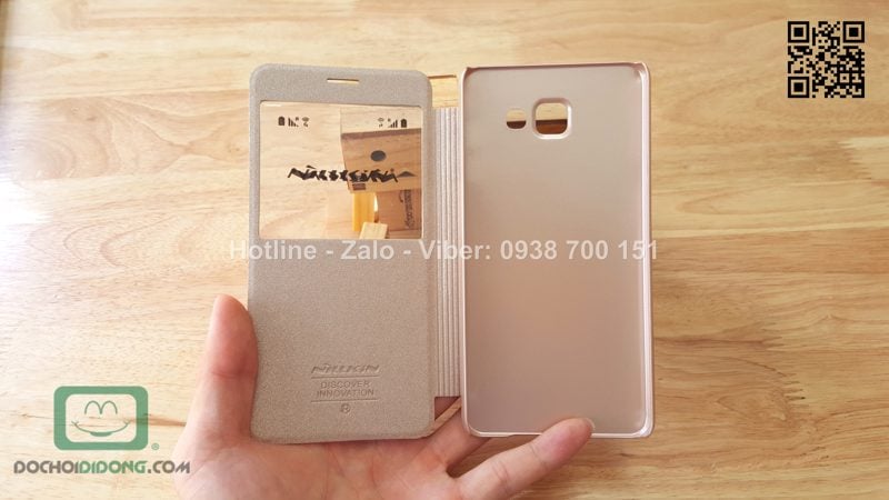 Bao da Samsung Galaxy A7 2016 Nillkin Sparkle