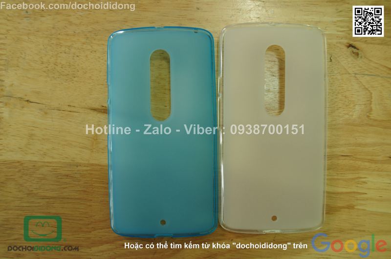 Ốp lưng Motorola Moto X Play dẻo viền trong