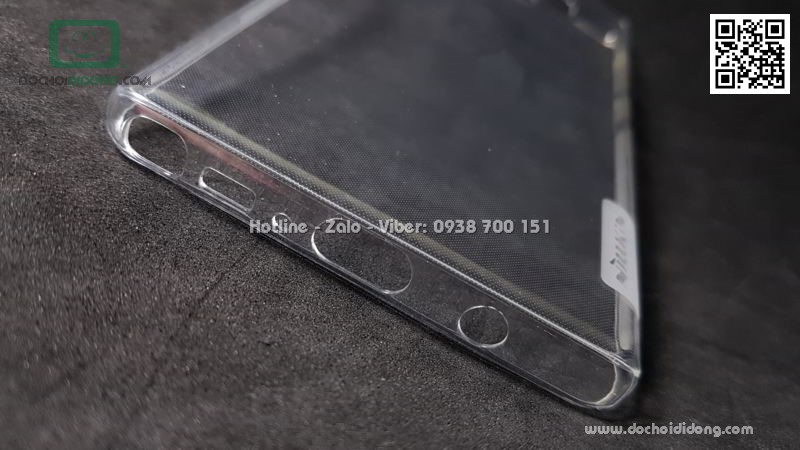 Ốp lưng Samsung Note 9 Nillkin dẻo trong