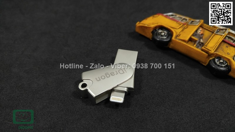 Cáp OTG iDragon 2 trong 1 dành cho iPhone iPad