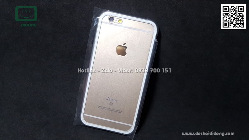 Ốp lưng nam châm iPhone 6 6S Likgus lưng kính trong