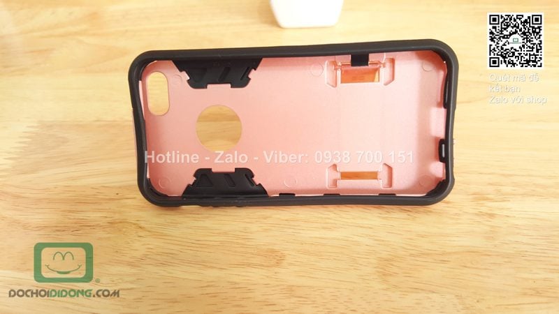 Ốp lưng iPhone 5 5S Iron Man chống sốc có chống lưng