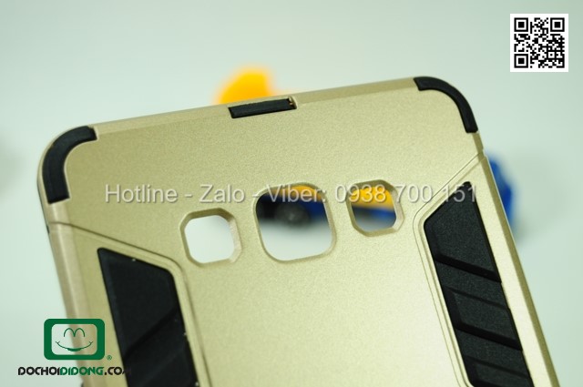 Ốp lưng Samsung Galaxy A7 Iron Man chống sốc có chống lưng