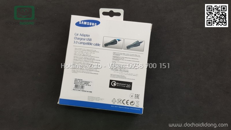 Bộ sạc nhanh xe hơi Samsung chính hãng