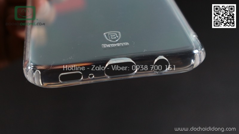 Ốp lưng Samsung S8 Plus Baseus dẻo trong chống sốc