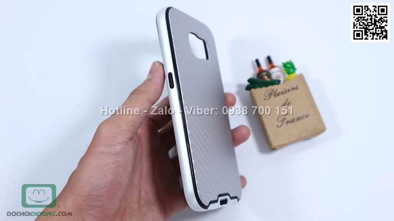 Ốp lưng Samsung Galaxy S6 Mercury Bumper Skin chống sốc