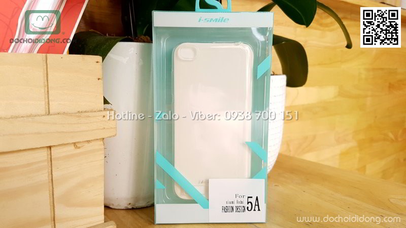 Ốp lưng Xiaomi Redmi 5A iSmile dẻo trong siêu mỏng