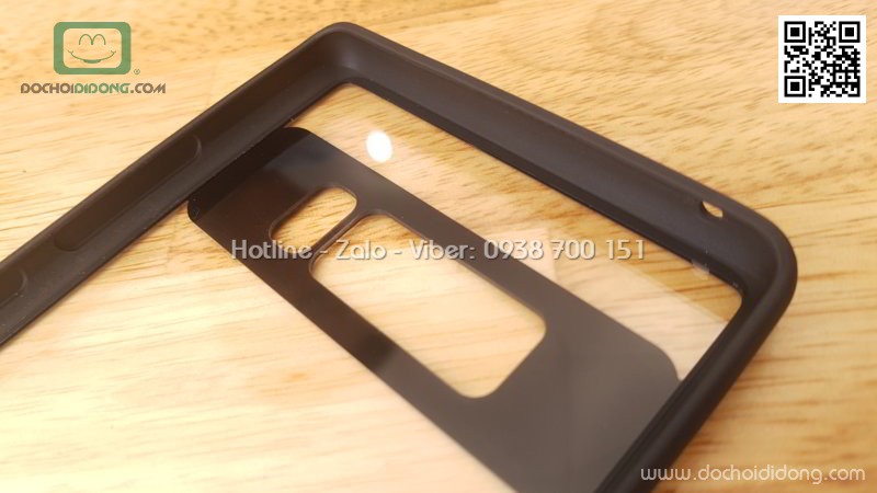 Ốp lưng Samsung Note 8 Ipaky trong viền màu