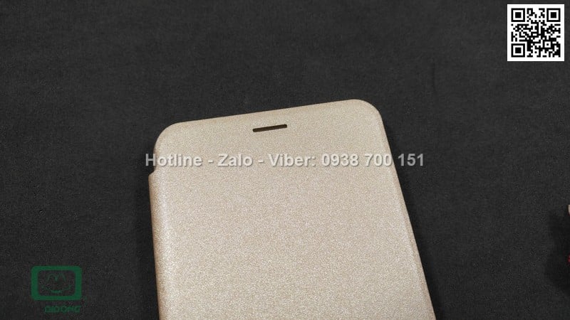 Bao da Asus Zenfone 3 Max ZC553KL Nillkin vân sần