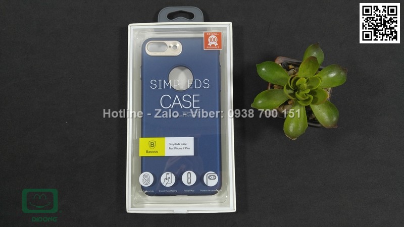 Ốp lưng iPhone 8 Plus Baseus Simpleds Case