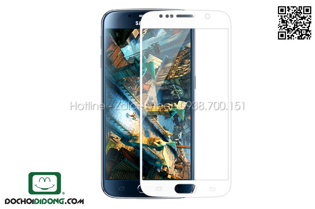 Miếng dán cường lực Samsung Galaxy S6 Nillkin CP+ full màn hình