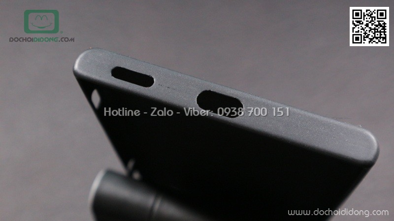 Ốp lưng Sony XA1 Ultra dẻo vân vải bố
