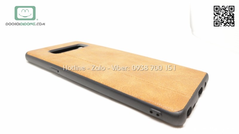 Ốp lưng Samsung Note 8 Mean Love lưng da chống sốc