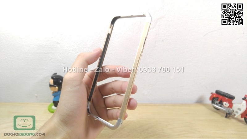 Ốp viền iPhone 6 6s 3 khúc cao cấp