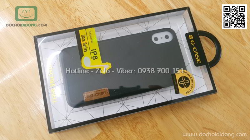 Ốp lưng iPhone X G-Case Dark Series