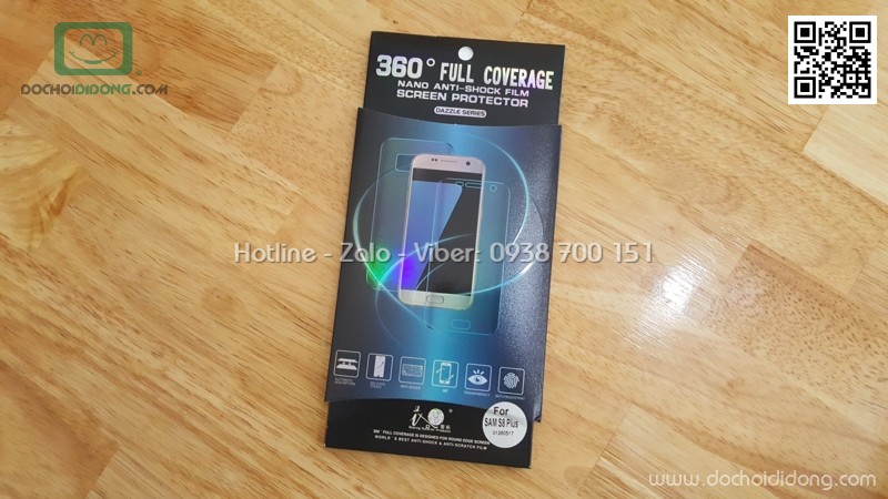 Miếng dán full màn hình Samsung S8 Plus iTop Dazzle Series chính hãng