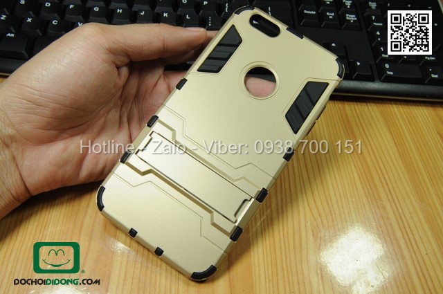 Ốp lưng iPhone 6 Plus Iron Man chống sốc có chống lưng