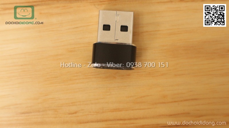 Đầu chuyển Type C sang USB Baseus