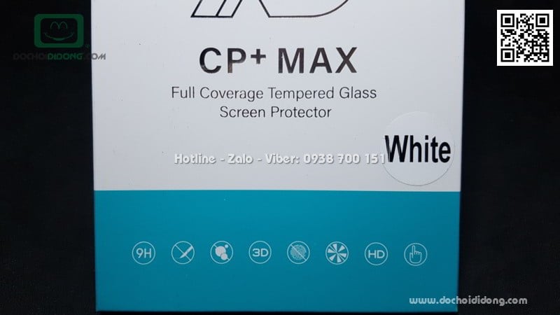 Miếng dán cường lực full màn hình iPhone 7 8 Nillkin XD CP Max 9H