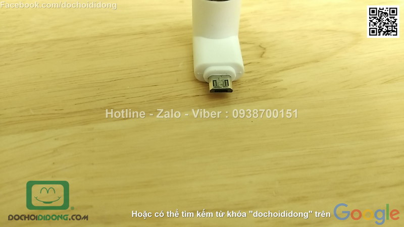 Quạt mini 2 cánh cổng microUSB