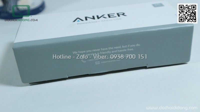 Cáp microUSB Anker PowerLine+ 0.9m