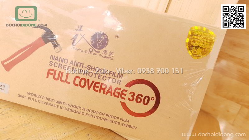 Bộ 2 miếng dán trước sau Samsung S8 Plus iTop