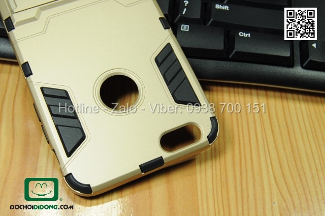 Ốp lưng iPhone 6 Plus Iron Man chống sốc có chống lưng