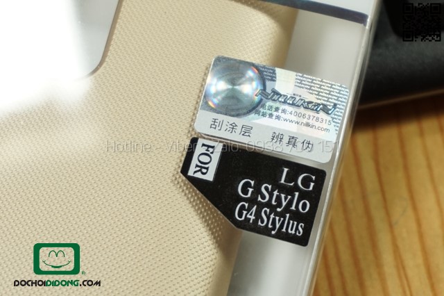 Ốp lưng LG G4 Stylus Nillkin vân sần