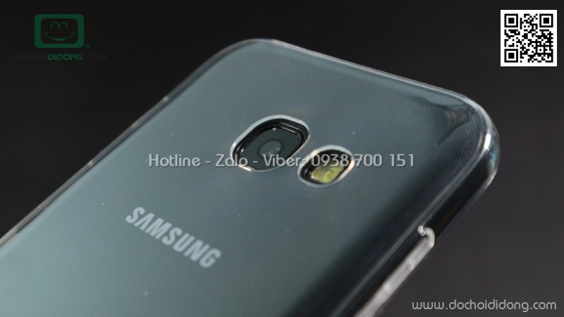 Ốp lưng Samsung A3 2017 Nillkin dẻo trong siêu mỏng
