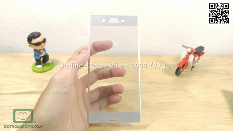 Miếng dán cường lực Sony Xperia XZ KYK full màn hình 9H