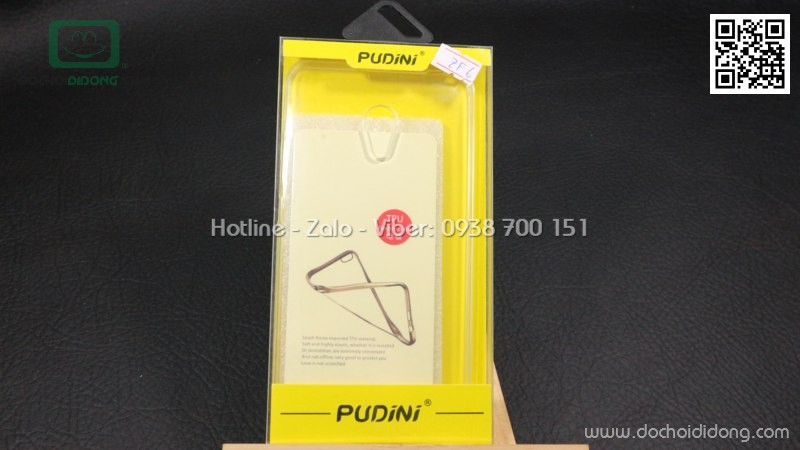 Ốp lưng Asus Zenfone 6 Pudini dẻo trong