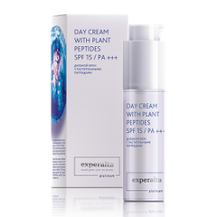 Kem dưỡng chống nắng Experalta Platinum Day cream with plant peptides SPF 15 / PA +++