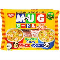 Mì mug Nissin Nhật Bản vị hải sản cho trẻ từ 1 tuổi