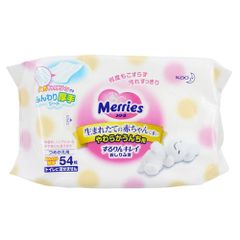 Giấy ướt 54 tờ Merries