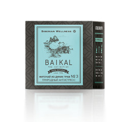 Trà thảo mộc Baikal tea collection. Herbal tea №3 Trà Baikal Số 3 Hỗ Trợ Giấc Ngủ Ngon