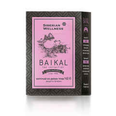 Trà thảo mộc Baikal tea collection. Herbal tea №6-Hỗ Trợ Thải Độc Gan