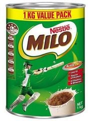 Sữa Milo Úc Nestle Chính Hãng, 1kg