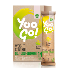 Thực phẩm dành cho chế độ ăn đặc biệt YOO GO Weight Control Drink Mix Apple & Lemon