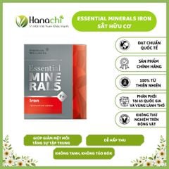 Viên Uống Bổ Sung Sắt Hữu Cơ Siberian Wellness Essential Minerals Iron