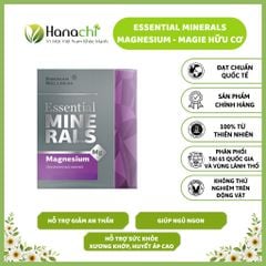 Magie citrate hữu cơ - Thực phẩm bảo vệ sức khỏe Essential Minerals Magnesium Siberian Wellness
