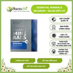 Viên Uống Selen Hữu Cơ Chống Oxy Hóa, Bảo Vệ Tế Bào Essential Minerals Selenium
