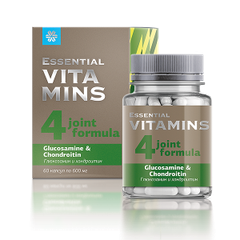 Viên Uống Bổ Sung Glucosamine & Chondroitin Essential Vitamins Hỗ Trợ  Sụn Khớp