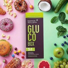 Viên Uống Hỗ Trợ Điều Trị Bệnh Tiểu Đường Gluco Box Hỗ trợ chuyển hóa Đường, Đạm, Mỡ 3 Trong Một Tốt Nhất -Thực phẩm bảo vệ sức khỏe
