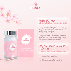 Hebora Viên Uống Hương Tự Thân & Sinh Lý Nữ Nhật Bản