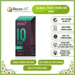 Tăng Cường Trí Nhớ, Cải Thiện Trí Nhớ Cho Trẻ,  Thiếu Máu Não, Tập Trung Cùng IQ Box TPBVSK