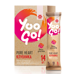 Nước Uống Hỗ Trợ Giảm Đường Và Mỡ Trong Máu Yoogo Pure Heart Strawberry